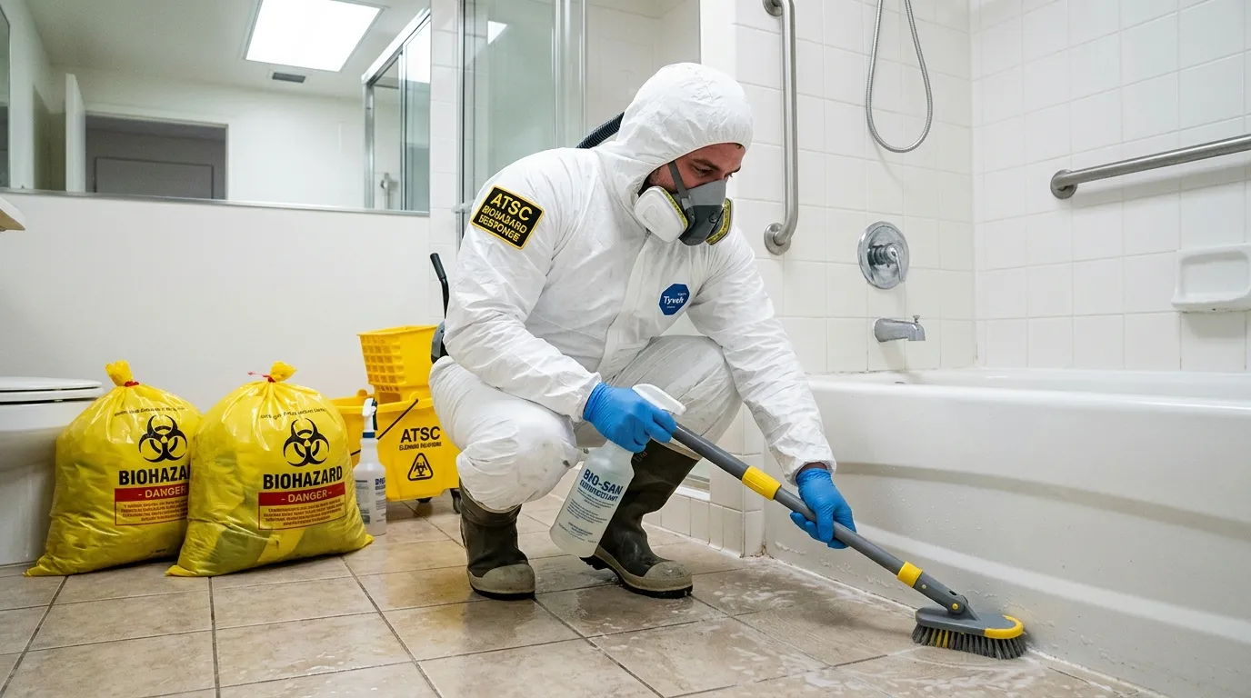 Decontamination equipment deployed for Blood Cleanup in Viola